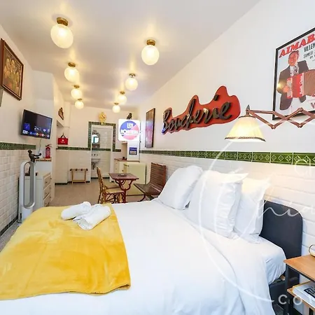 Lägenhet Retro Bistro Escape Authentic & Cozy Paris